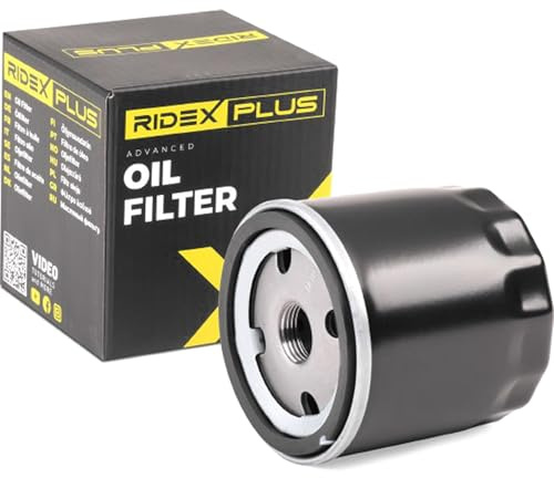 RIDEX PLUS Ölfilter Motorölfilter Anschraubfilter 7O0018P Kompatibel mit VW Transporter T4 Bus 70B, 70C, 7DB, 7DK, 70J, 70K, 7DC, 7DJ, OPEL ZAFIRA B A05 Corsa C Schrägheck X01 Meriva A X03