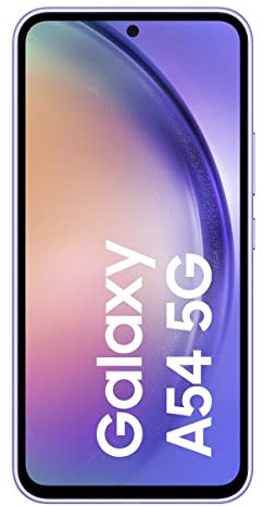 Samsung Galaxy A54 5G Display FHD+ Super AMOLED 6.4”, Android 13, 8GB RAM, 256GB, Doppia SIM Awesome Violet (Ricondizionato)