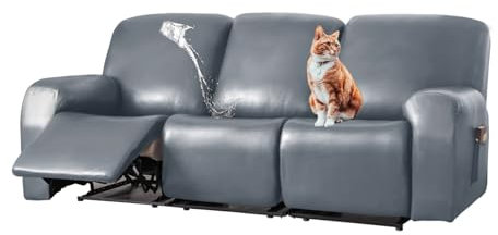 HYPIQQ Stuhl Abdeckungen für Recliners Lazyboy Recliner Stuhl Abdeckung Recliner Sofa Abdeckungen Couch Recliner Abdeckung,D,3seats