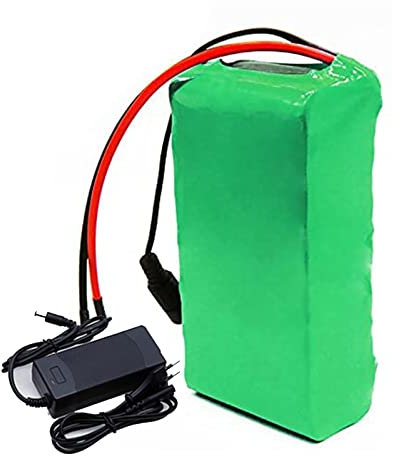 FREEDOH Pack De Batterie 24V 6000mAh Batterie Li-ION 7S 2P 6Ah Pack De Batterie Au Lithium Personnalisable avec BMS Et Chargeur Convient pour Moteur 500W-100W,Xt60