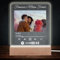 Stileitaliano targa plexiglass personalizzata Spotify canzone regali di coppia per lui e lei fidanzata fidanzato Regalo San Valentino lampada led (Spotify)