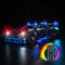 LocoLee Licht Kompatibel mit Lego 42176 Porsche GT4 e-Performance Rennwagen, Nur Lichter Set - Kein Modell,BeleuchtungSet Compatible with Lego Porsche GT4 e-Performance Rennwagen