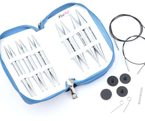 KnitPro Nova Grande Interchangeable Needle Set 5 (13cm) | 14 Sizes (3mm to 12mm)