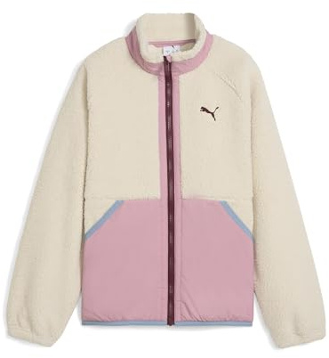 PUMA Unisex Kinder Hybrid Sherpa Jacket Mantel (1er Pack)