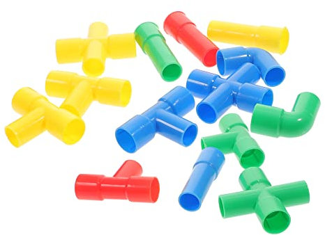 Garneck 1 Satz Lernspielzeug für Kinderspielzeug Wasserschlauch Stammrohr zum Bauen von stielen kindergeburtstags mitgebsel Cars car Toy Bausteine
