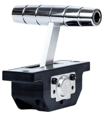 LNHHG 101A Einachsiger Schub, Stange Dämpfungsstange T-BAR Industrie-Joystick, Schaltertisch T-Bar Gasgriff(Power supply 5V output 0.5-4.5V)
