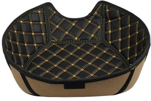 XEDLAMP, for SHAD SH34 Kofferraumauskleidung Gepäckbox Innenbehälterauskleidung Aufbewahrungsbox Kofferraumpolster Wasserdichtes Lederpolster Aufbewahrungsfutter(Black)