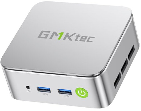 GMKtec G10 Mini PC Ryzen 5 3500U (Plus Puissant Que Le N150), 16 Go RAM, 512 Go SSD, LAN 2,5GbE, Ordinateur de Bureau pour Bureau/Maison, Triple Affichage 4K, WiFi, Bluetooth, USB-C, DP