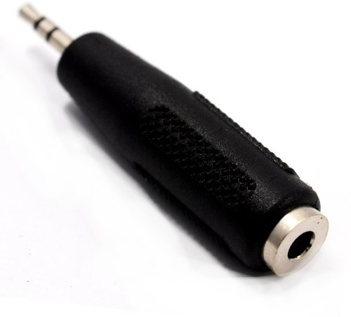 kenable 3.5mm Jack Socket to 2.5mm Plug Stereo Headphone Audio Adapter