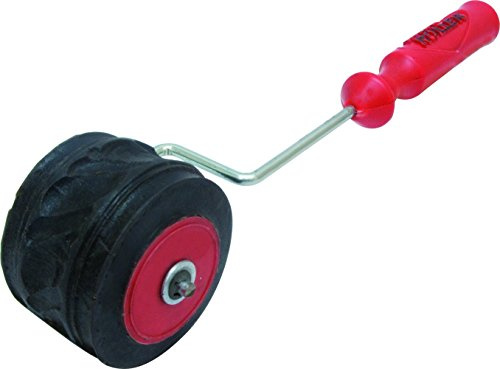 Marshalltown Minirand Roller - Rope Border, Gummi, schwarz, 57 mm