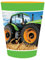 Tractor Time 16 oz Plastic Favor Cup