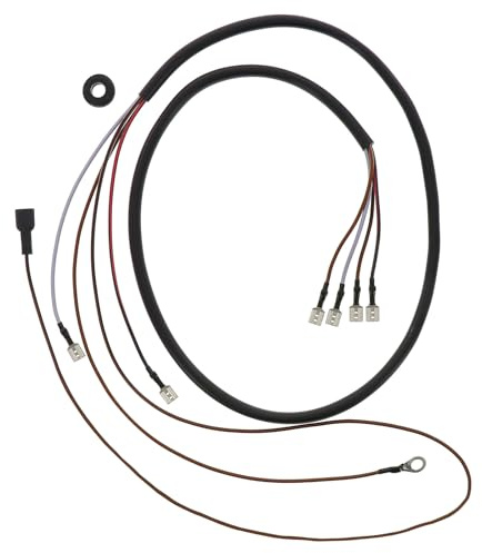 Kabelbaum II vom Zündlichtschalter zur Bremsschlussleuchte, BSL bei S50, S51, S70 - LSB 4/217 - 6V - m. Bremslichtkontakt