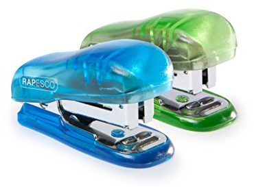 Rapesco WSR700A3 Bug Cucitrice Tascabile, Colori Assortiti