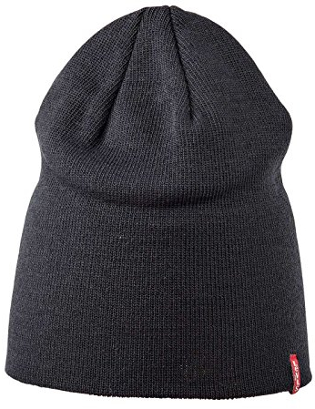 Levi's Unisex Otis Beanie Strickmütze, Blau (Blue), Large (Herstellergröße: L/XL)
