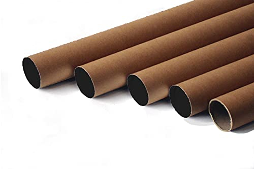 20 rohre Karton mit Stopfen Kunststoff Postsendungen alt115 X 15 CM Durchmesser Avana