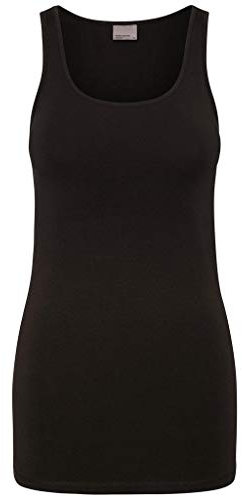 VERO MODA Vmmaxi My Soft Long Tank Top Noos, Débardeur Femme, Noir (Black), 36 (Taille Fabricant: Small)
