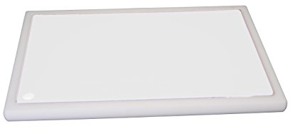 Top Board Profi Schneidebrett Set 4 tlg GN 1/1 53 x 32,5 x 3 cm incl. 3 weißen wechselbaren Schneidauflagen