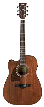 Ibanez Artwood AW54LCE-OPN Lefthand Open Pore Natural - Westerngitarre für Linkshänder
