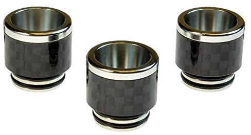 armerah sombrero de copa 810 punta de goteo para Smok tfv8/12 tanques corto/amplia carbono/acero