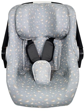 JYOKO KIDS Bezug für Babyschale gruppe 0 kompatibel mit Concord Neo und Jane Koos, aus Baumwolle (Crabby)