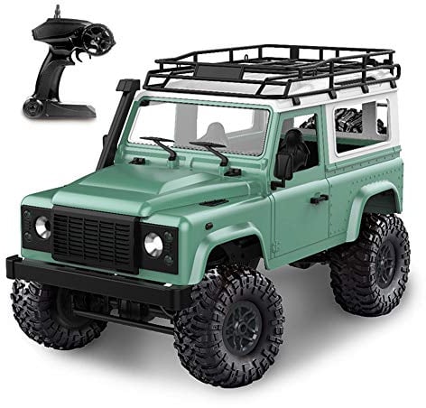 Goolsky Rock Crawler 1/12 4WD 2.4G Remote Control High Speed Off Road Truck RC Car Led Light RTR MN-D90