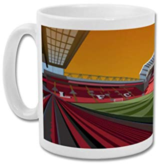 GroundDesigns LIVERPOOL Mug ANFIELD Football Stadium Gift