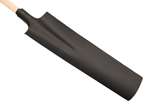 KOTARBAU® Palotte rettangolare in acciaio al carbonio, 510 x 115 mm, Palotte con manico stampella, Pala rettangolare con manico in legno, Pala da giardinaggio, Pala a lama lunga e stretta, pala di