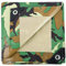 LOOGU Robuste wasserdichte Abdeckplane, US Woodland Camo Mehrzweck-Poly-Abdeckung, 10 mm