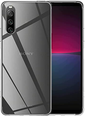 Verco Handyhülle für Sony Xperia 10 IV Case, Handy Cover für Sony Xperia 10 IV (2022) Hülle Transparent Dünn Klar Silikon, durchsichtig