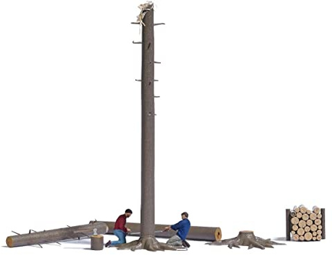 Busch 7973 H0 Action Set Baumfällung