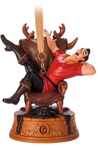 Disney Gaston Singing Living Magic Skizzenbuch Ornament - Die Schöne und das Biest