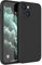 Mixroom - Cover Custodia Case per iPhone 14 Protezione Copre Fotocamera in Silicone TPU Opaco con Bordi Piatti Colore Nero