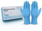 Hygiene100 Einweghandschuhe Hellblau, Nitrilhandschuhe L, Einmalhandschuhe mit 100 Stück/Box, Handschuhe Einweg puderfrei, latexfreie Gummihandschuhe, Einweghandschuhe in S, M, L & XL verfügbar