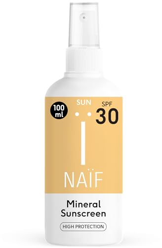 Naïf - Mineralisches Sonnenschutzspray - LSF 30 - Für die ganze Familie - 100ml