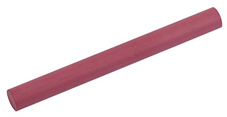lyrlody Messerschärfer, Diamant Wetzstahl Messerschärfer, Professionelle Wetzstab, Rubin Polierstab, 3000 Grits, Rot, 100 * 10 mm