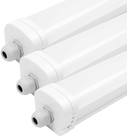 Ledvion 3x Réglette LED 150 cm - Samsung LED - IP65-48W - 140 lm/W - 6500K - Raccordable - 5 ans de garantie