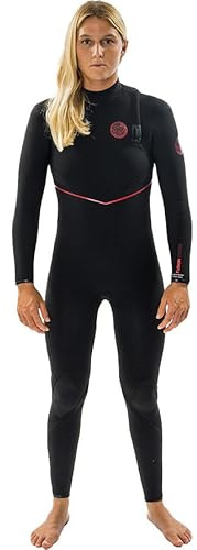 Rip Curl Womens Flashbomb Fusion 3/2mm Zip Free Wetsuit 15AWFS - Black