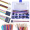 Ssighuyx SH1.0 to Dupont2.54 JST Connector Dupont Connector Kit and Pre-Crimped 28AWG Cable,Compatible with JST-SH 1.0mm & Dupont 2.54mm Cable 1/2/3/4/5/6/7/8/9/10Pin Housing 16cm Wire (SH-to-Dupont)