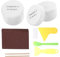 Hemobllo 1set Porcelain Repair Kit for Bathtub and Tile White Tub Repair for Fiberglass Ceramic and Enamel Surfaces Easy Application High Gloss Finish