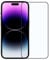 OcioDual 5x Protector de Pantalla Cristal Templado con Marco Negro para iPhone 14 Pro Max, Vidrio Premium con Borde 9D y Dureza 9H, Antigolpes, Anticaídas, Antiarañazos