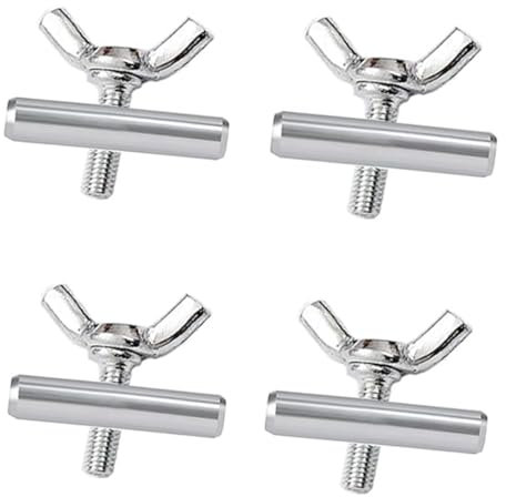Tiardey 4Pcs Awning Rail Stoppers 8mm for Caravan Motorhome Campervan Boat, Camping Tent Equipment Awnings Accessories
