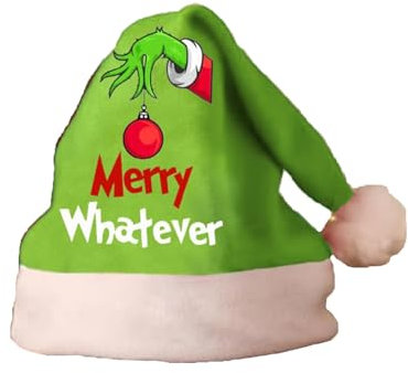 Grinch Mütze Christmas Hats Weihnachtsmützen Familie Weihnachten Mütze Mini Partyhüte Christmas Hats Nikolausmütze Erwachsene Weihnachtsmützen Familie Wichtel Mütze Weihnachtsmütze Weihnachtsmann