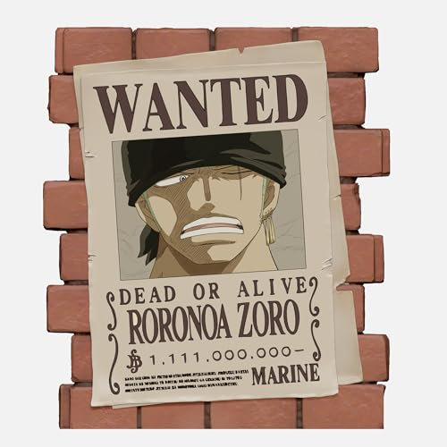 Plastoy - Spardose One Piece : Wanted Zoro