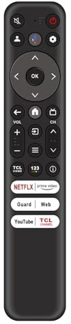 ALLIMITY Voice Fernbedienung Kompatibel mit TCL IFFALCON TV RC813-FMBA RC813 FMBA