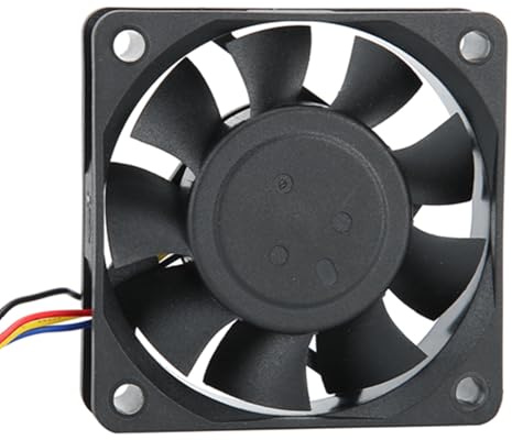 Ventilateur De Refroidissement Haute Performance 6 Cm 2 V 0,36 A 5 400 Tr/min Faible Bruit Pour Dissipateur Thermique Cpu Et Systèmes De Jeu Ordinateur Électrique Composant Pièce Technique Refroidisse