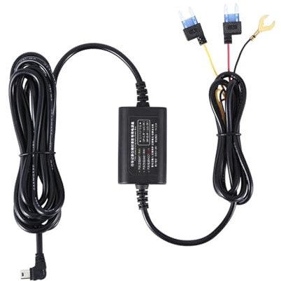 BXHSFA Cavo di sorveglianza del parcheggio for 70Mai 4K A800S A500S D06 D07 D08 M300 Kit di Cablaggio UP02 for Monitor di parcheggio 24 Ore su 24 DVR for Auto,
