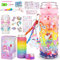 Sanilinwild Gifts for Girls Age 4-12-Decorate Your Own Water Bottle - DIY Friendship Bracelet,Christmas/Easter/Birthday Gift Ideas,Fun Arts and Crafts Gifts Toys for Girls((Sweet Unicorn)