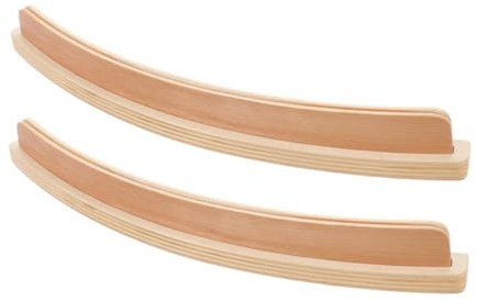 Gebogene Spielkartenhalter 2 Stück Beige für Spiele | Rutschfeste Ablage, Stabile Ausführung, Vielseitig Nutzbar, für Karten und Fotos, Kompakte Form