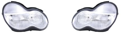 Johns Scheinwerfer Links & Rechts Set passend für Mercedes W203 C-Klasse 05/00-03/04