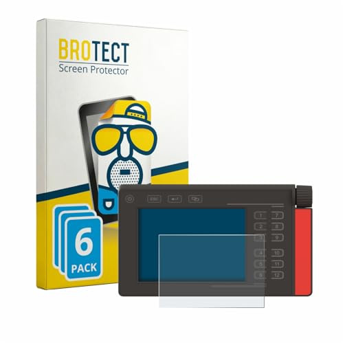 BROTECT Entspiegelungs-Schutzfolie für Müller Elektronik SMART570 (6 Stück) Matte Displayschutz-Folie, Anti-Reflex, Anti-Fingerprint
